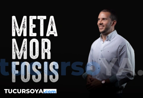 Carlos Fernández guiando transformación personal en MetAMORfosis con PNL y energías.